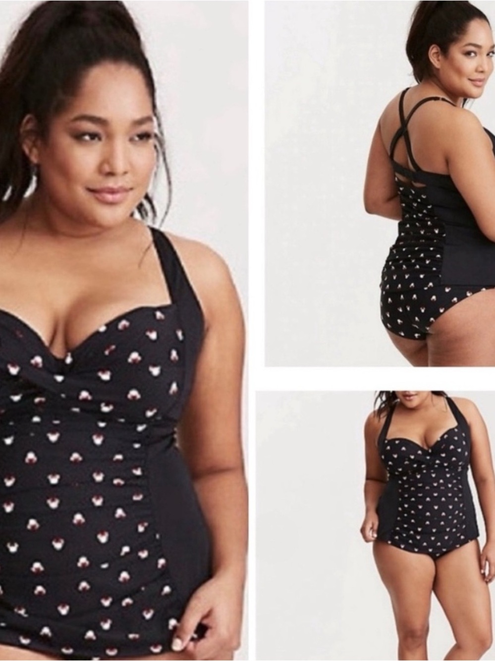 Torrid Disney Minnie Mouse Swim Suit - Picture 2 of 10